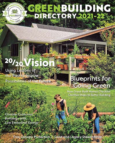 Green Building Directory 2021 cover