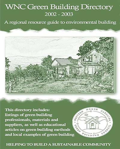 Green Building Directory 2002-2003 cover