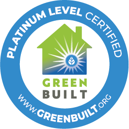 Green Built Homes Platinum logo