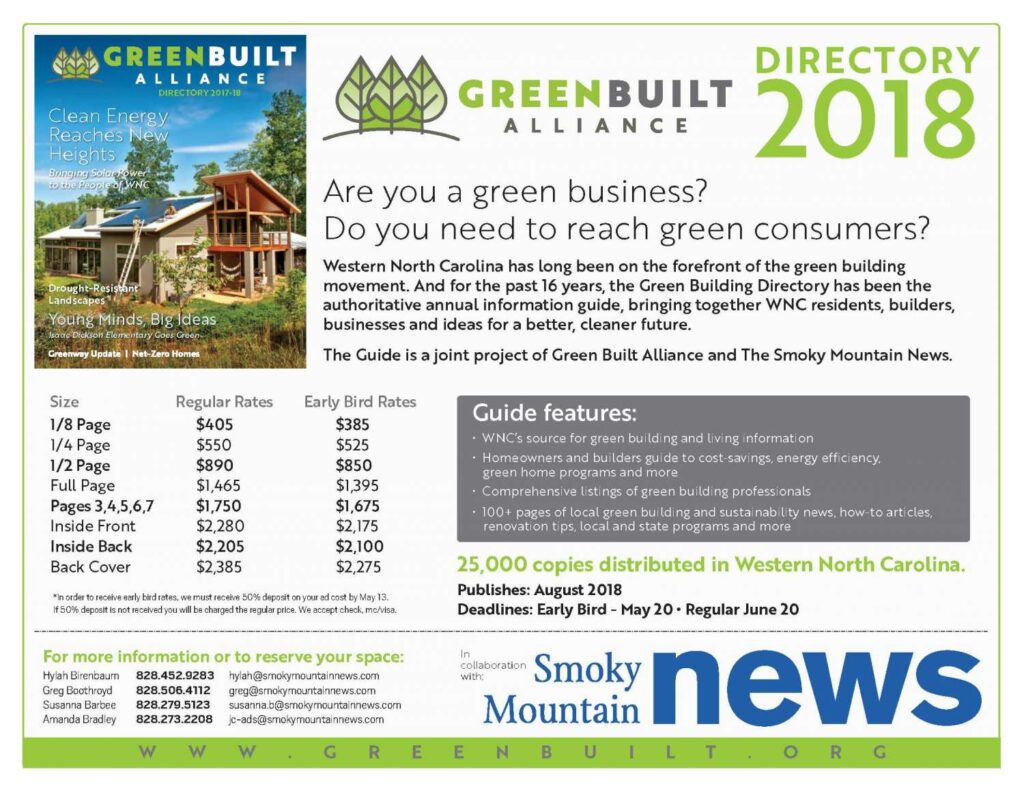 advertising information green building directory smoky mountain news