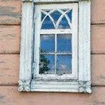 Old wood window picture